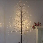 Árbol de luces LED de hadas negro